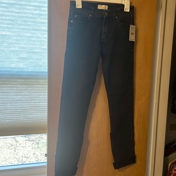 We The Free Black Faded Denim NEW - Picture 1 of 5